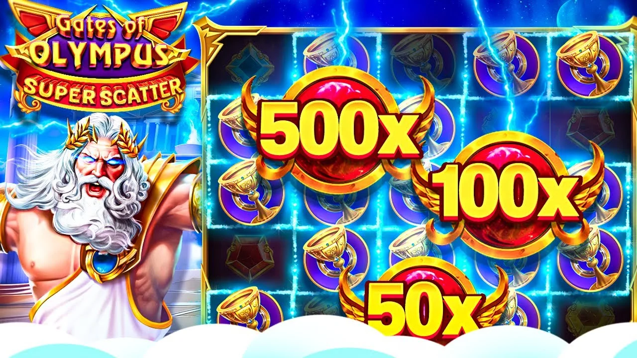 Gates of Olympus Super Scatter пример